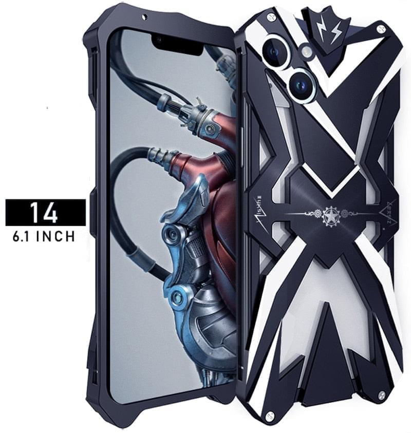 Aluminum Shockproof Armor Case For iPhone - Premium Mobile Phone Cases from Dressmycell.com - Just $38.00! Shop now at Dressmycell.com Aluminum Shockproof Armor Case For iPhone - Premium Mobile Phone Cases from Dressmycell.com - Just $38.00! Shop now at Dressmycell.com